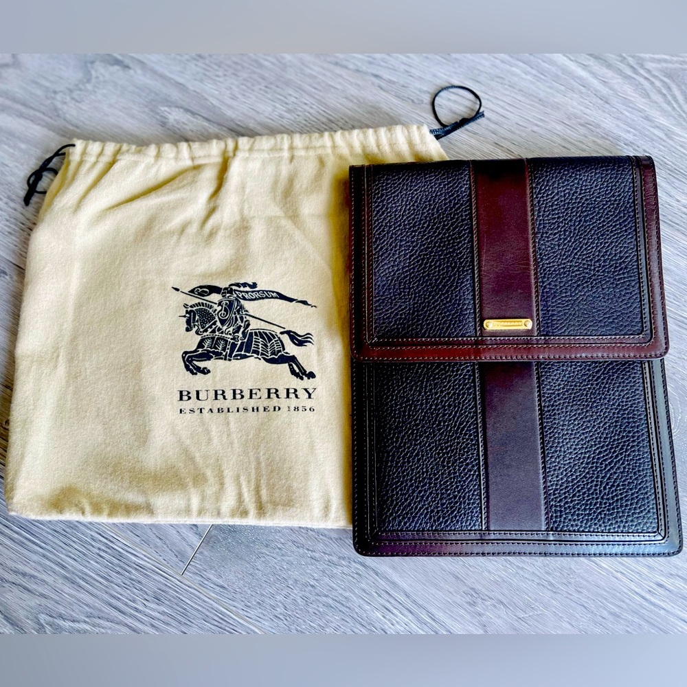 Burberry leather tablet case. Never used before.